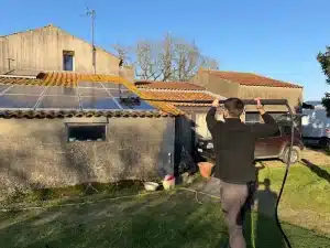 nettoyage panneaux solaires talmont-saint-hilaire vendée