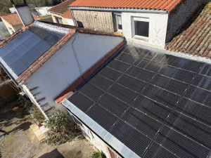 nettoyage panneaux solaires à montaigu