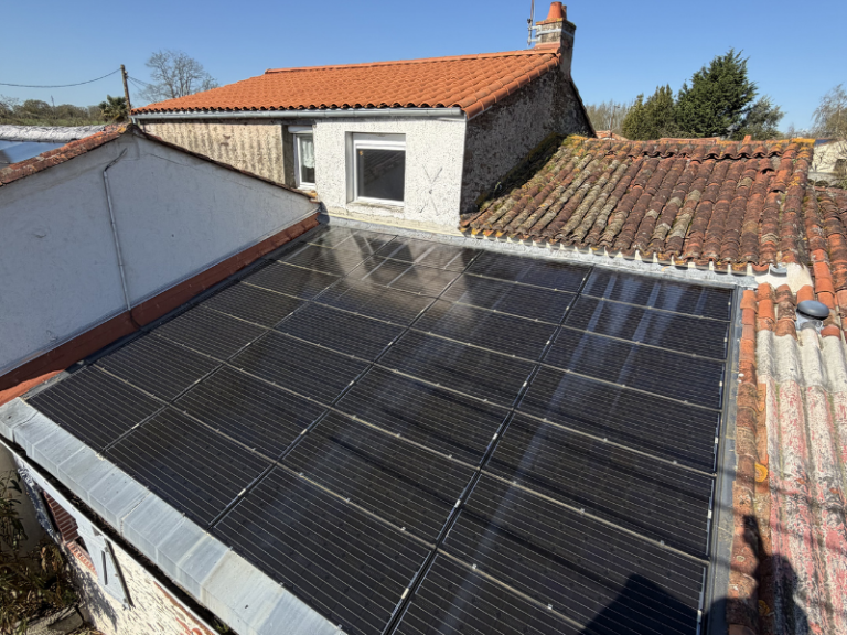 nettoyage panneaux solaires à montaigu