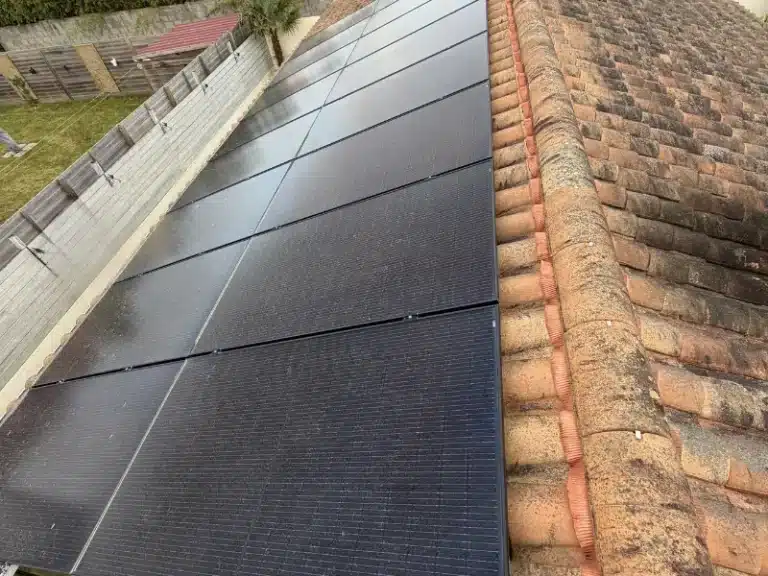 nettoyage installation photovoltaïque Grosbreuil