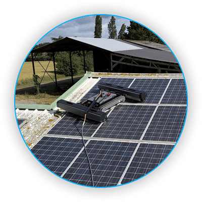 robot de nettoyage panneaux solaires - nettoyage panneaux solaires