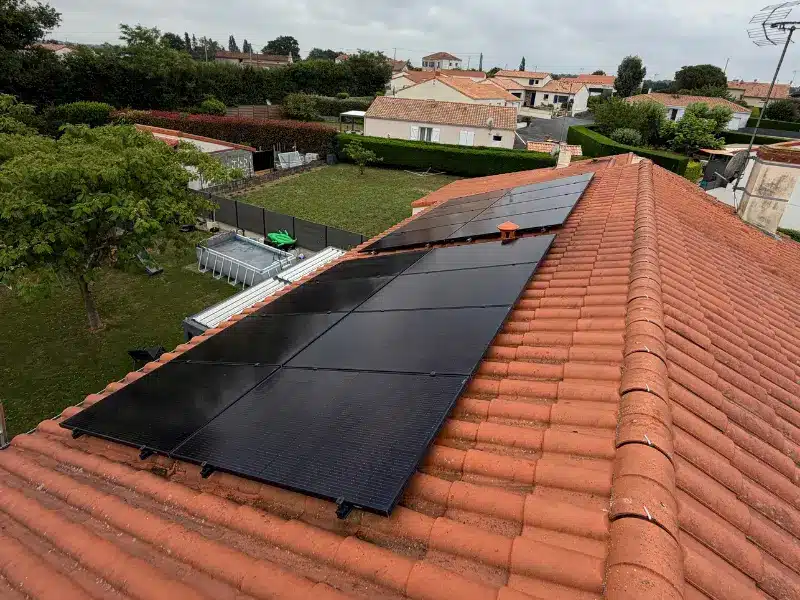 nettoyage panneaux solaires La Jubaudière 49